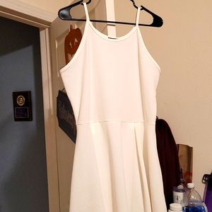 White cami dress